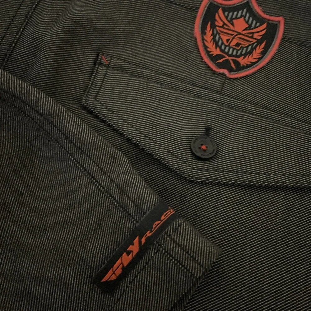 Men's Fly‎ Racing Genuine Apparel Charcoal Gray 32x11 Shorts